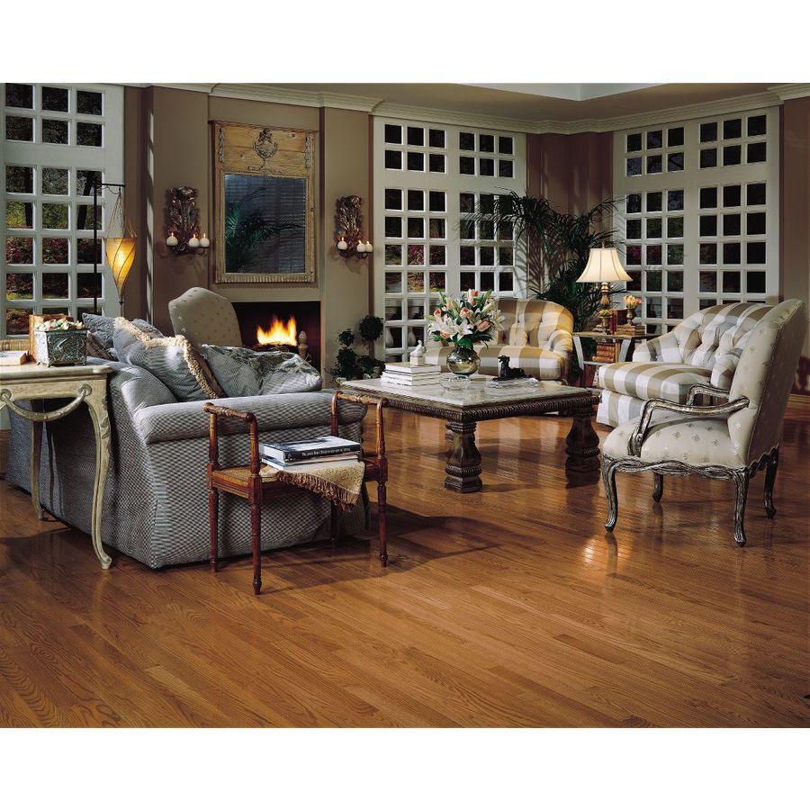 Bruce Natural Choice 2.25-in Gunstock Oak Smooth/Traditional Solid Hardwood Flooring (40-sq ft)