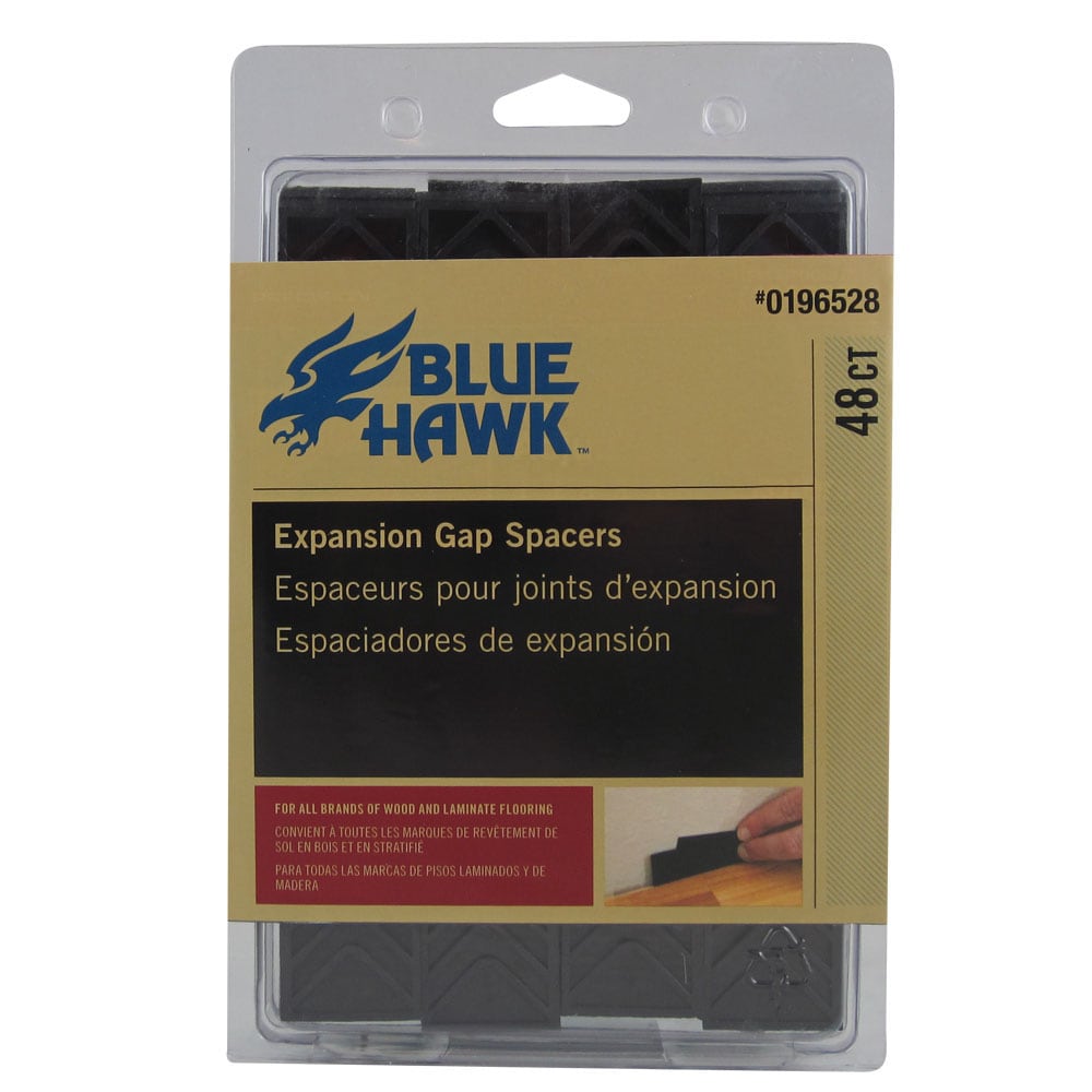Blue Hawk Black 48-Pack Installation Spacers