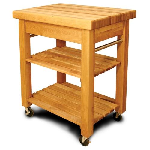 Catskill Craftsmen Northeastern Hardwood/Oiled Wood Base with Top (30-in x 20-in x 36-in)