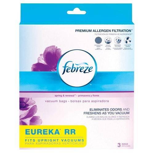 Febreze Eureka RR Upright, Febreze 3-Pack 5.1-Liter Disposable Paper Vacuum Bag