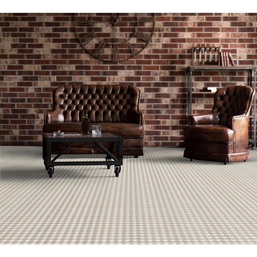 Joy Carpets Home & Office Impressions Ivory Textured Carpet (Indoor)