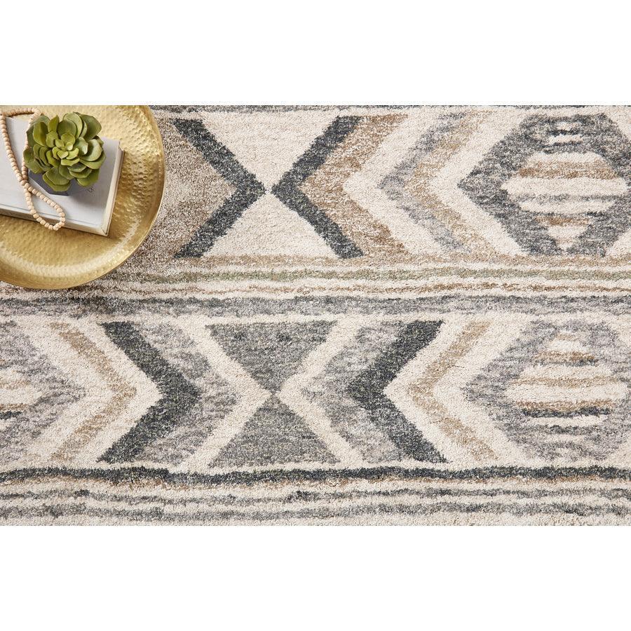 allen + roth Radley 8 x 10 Beige Indoor Geometric Southwestern Area Rug