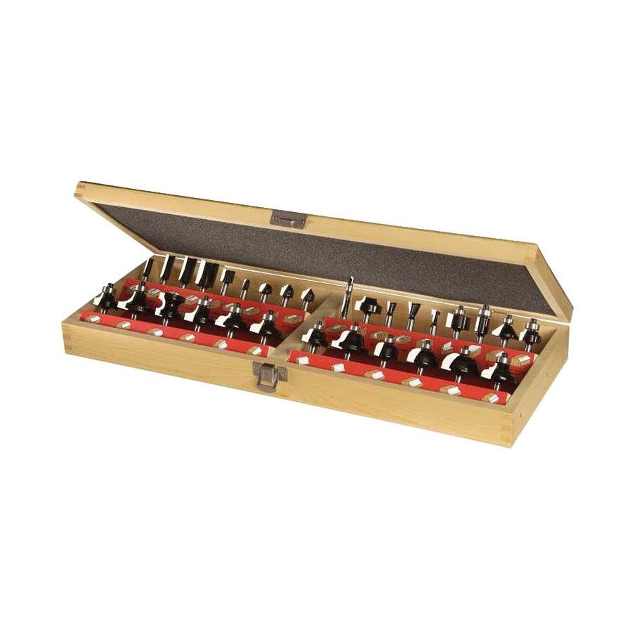 SKIL 30-Piece Carbide-Tipped Router Bit Set