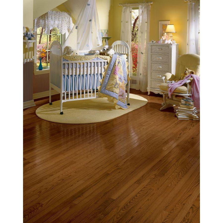Bruce Manchester 2.25-in Saddle Oak Smooth/Traditional Solid Hardwood Flooring (20-sq ft)