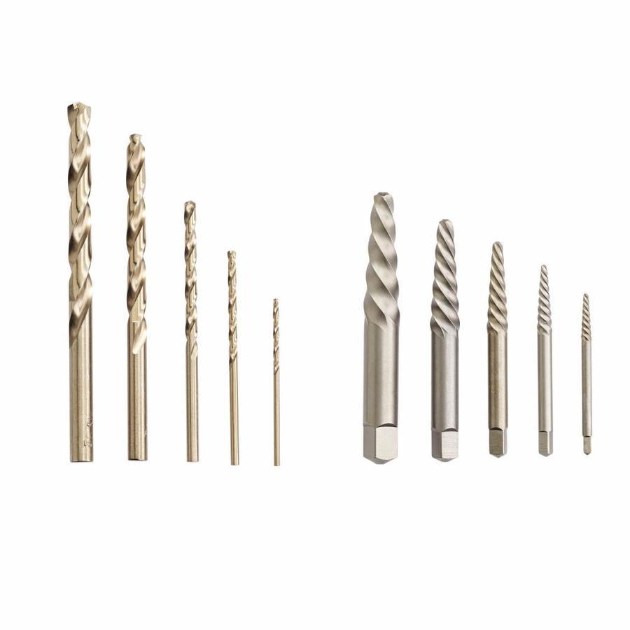 IRWIN Spiral Ext and Drill Bit 10 piece Set