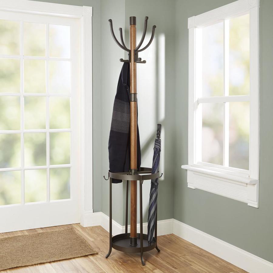 Cheyenne Products Brown 8-Hook Coat Stand