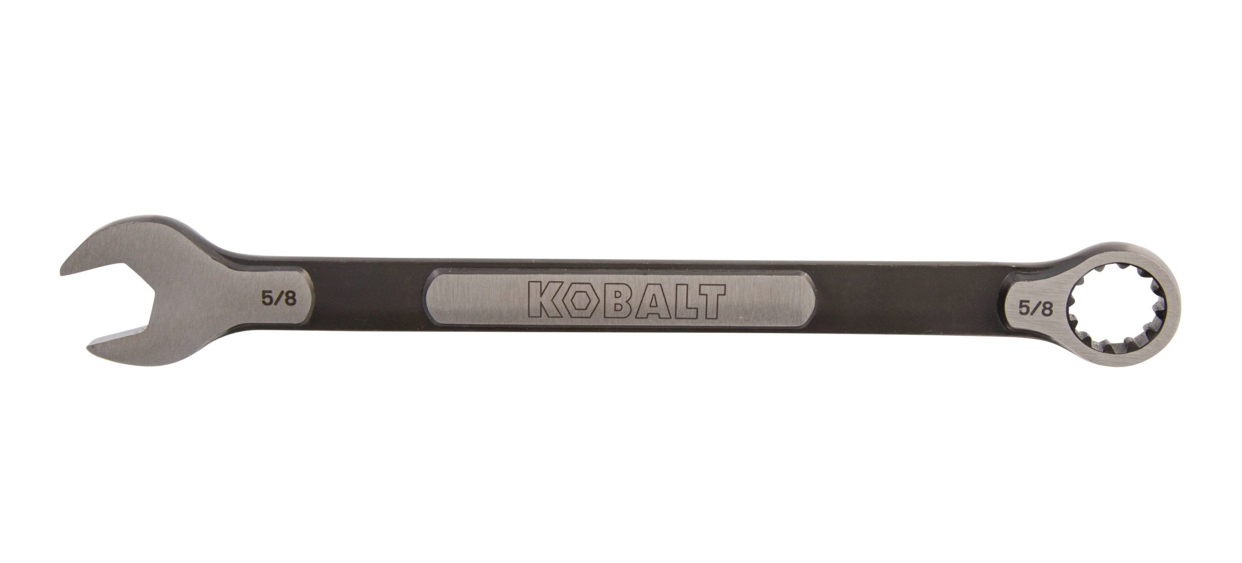 Kobalt Universal 5/8-in Spline Standard (SAE) Standard Combination Wrench