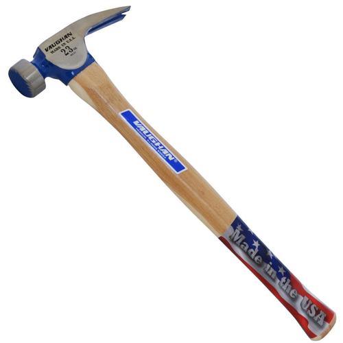 VAUGHAN California Framer 23-oz Milled Face Steel Head Wood Framing Hammer