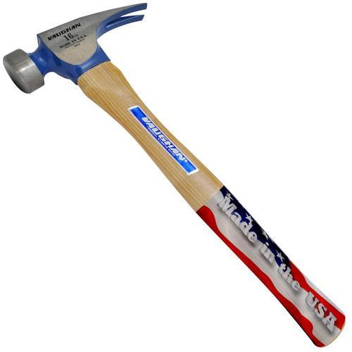 VAUGHAN California Framer 16-oz Smooth Face Steel Head Wood Framing Hammer