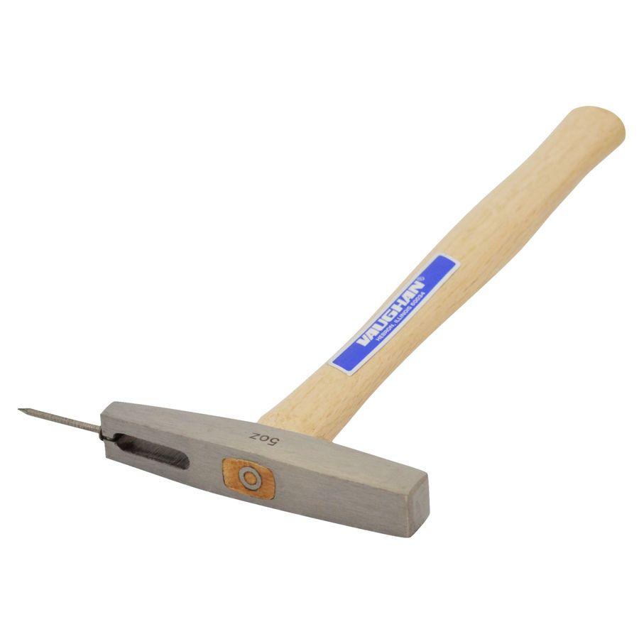 VAUGHAN 5-oz Smooth Face Steel Head Wood Tack Hammer