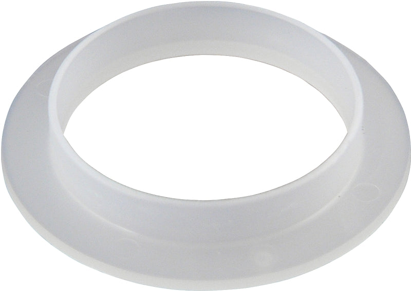 Plumb Pak 50879PBU/PP855-15 Tailpiece Washer, Beveled, 1-1/2 in, Polyethylene, For: Plastic Drainage Systems, 1/PK