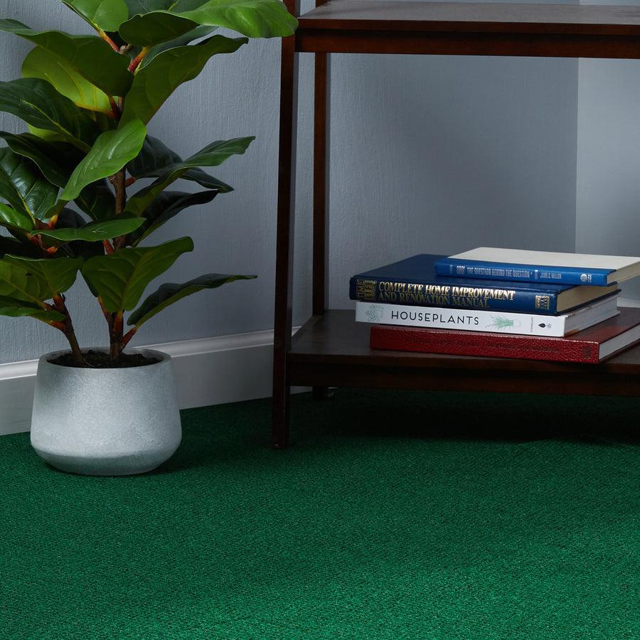 Select Elements Home & Office Cobblestone Heather Green Needlebond Carpet (Indoor/Outdoor)