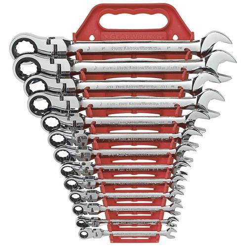 GEARWRENCH 13-PC Flex Head Ratcheting Combination SAE Wrench Set