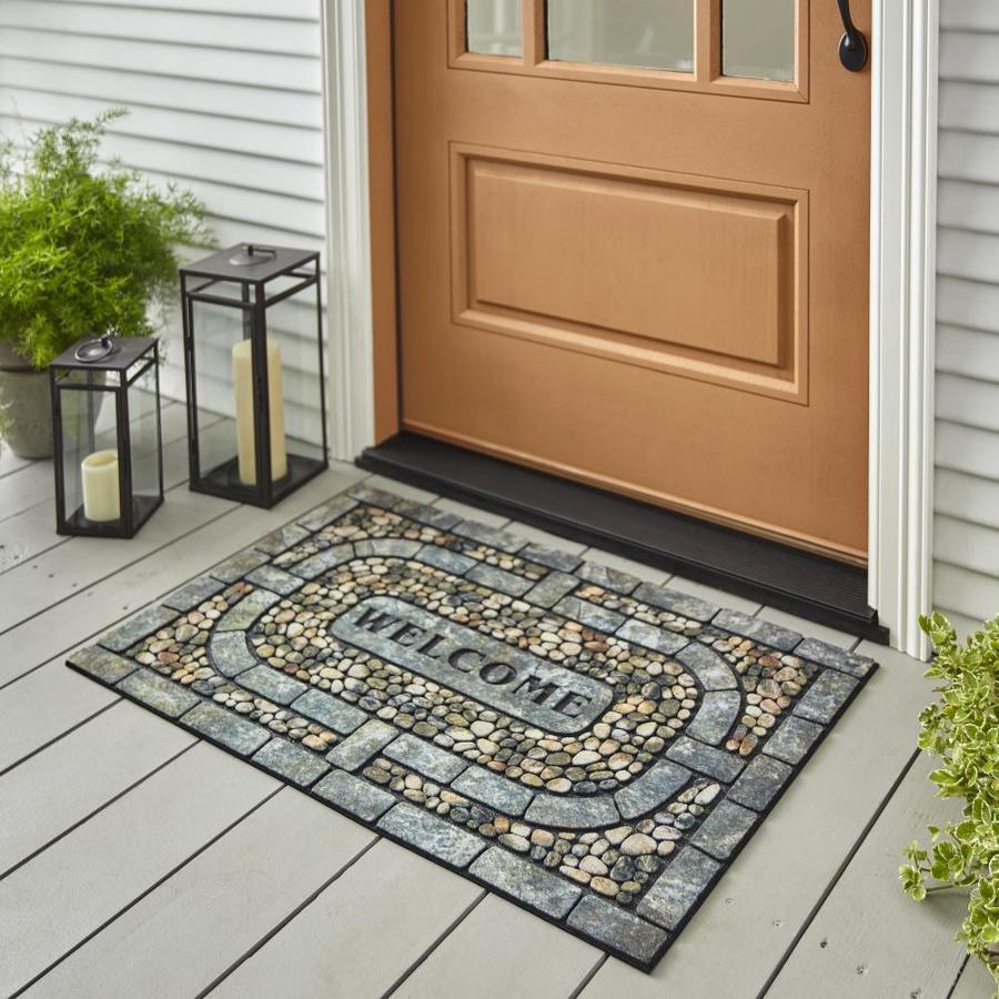 Mohawk Home Doorscapes Estate Mat 2-ft x 2-ft Rectangular Outdoor Door Mat