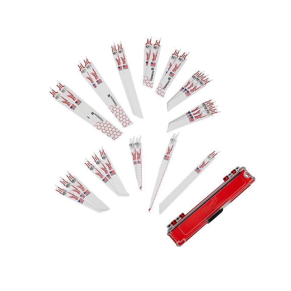 SAWZALL Wood and Metal Cutting Bi-Metal Reciprocating Saw Blade Set (26-Piece)