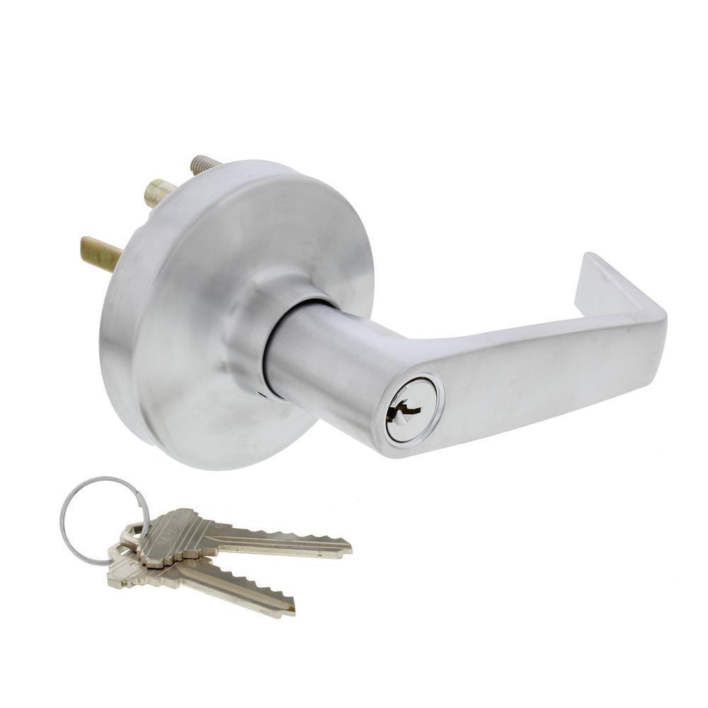 Lever Entry for Wide Head Panic Bars