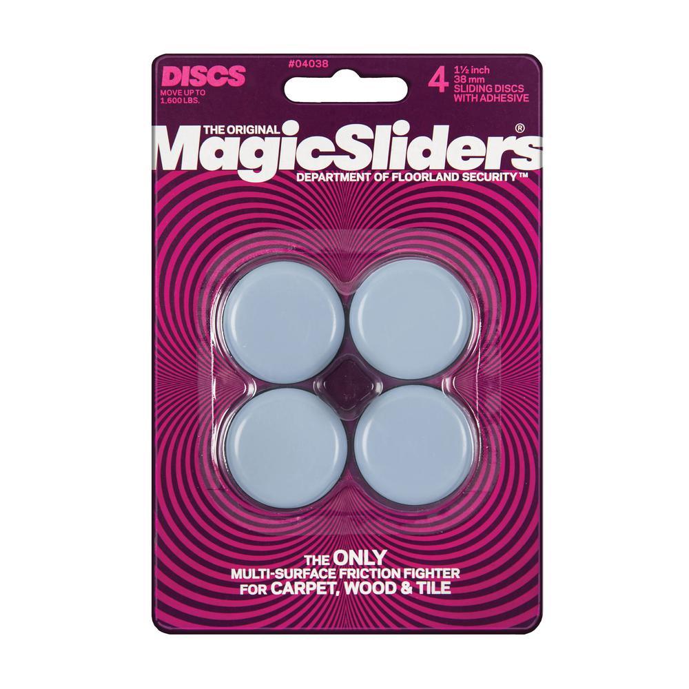 1-1/2 in. Round Sliding Discs (4-Pack)