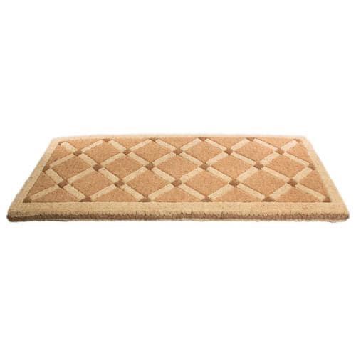 Imports Decor Outdoor Doormat Brown Rectangular Outdoor Door Mat