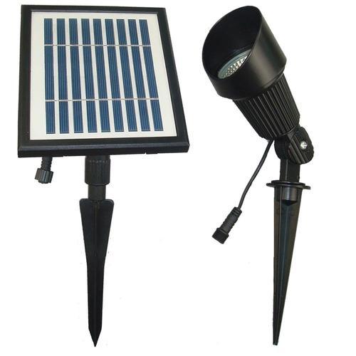 Solar Goes Green 72-Lumen 0.3-Watt Black Low Voltage Solar LED Spot Light
