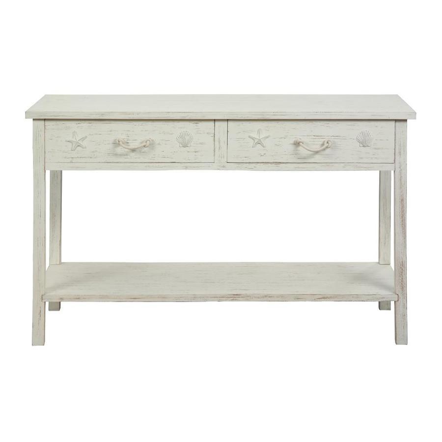Coast to Coast Painted Coastal Console Table