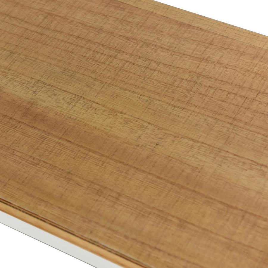 StyleCraft Home Collection Modern Antique White Accent Bench