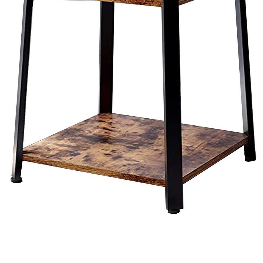 Benzara Brown 8-Hook Coat Stand