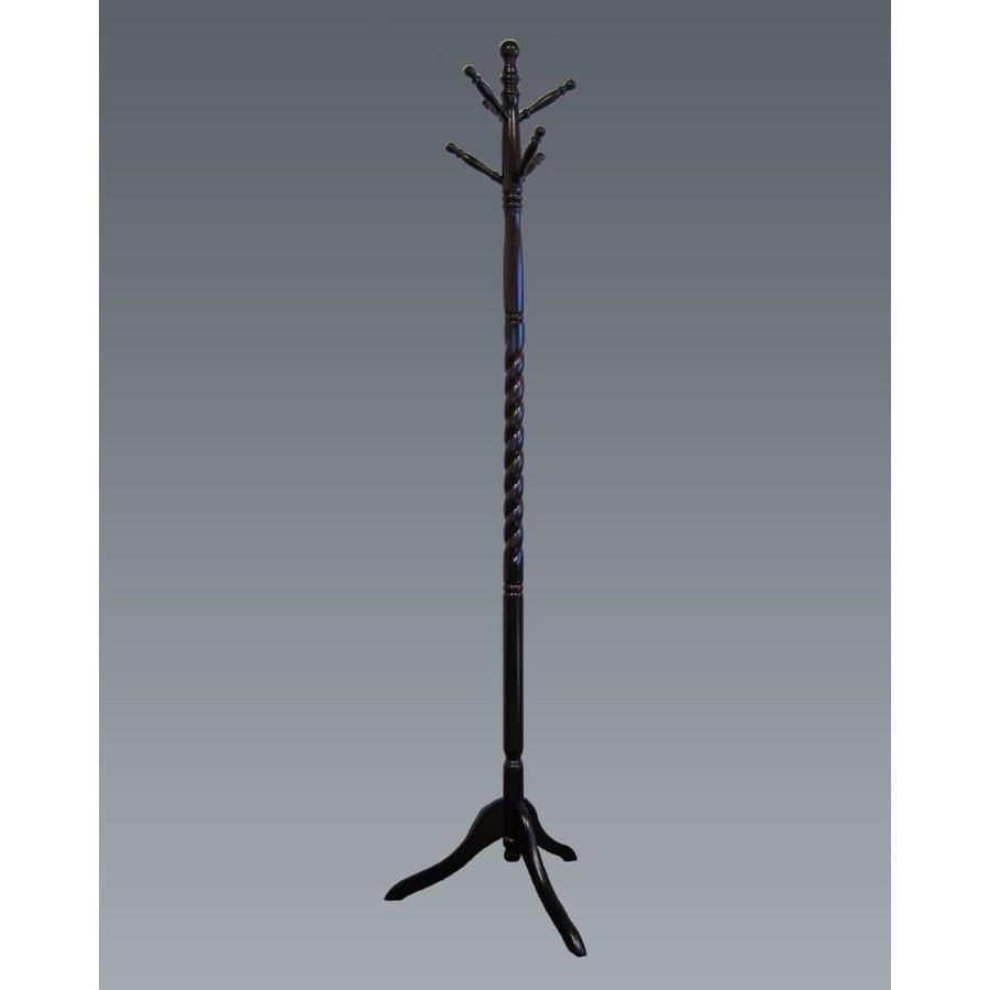 Benzara Wooden Twist Hall Tree Coat Rack