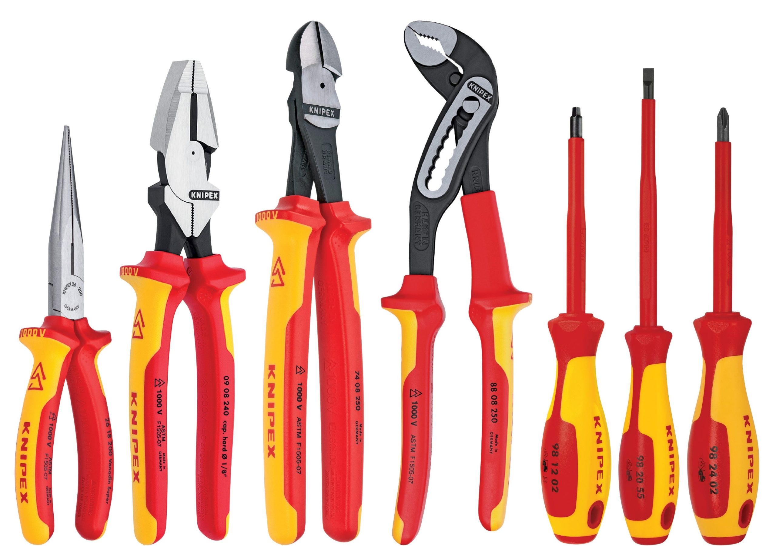 KNIPEX 7-Piece Household Tool Set