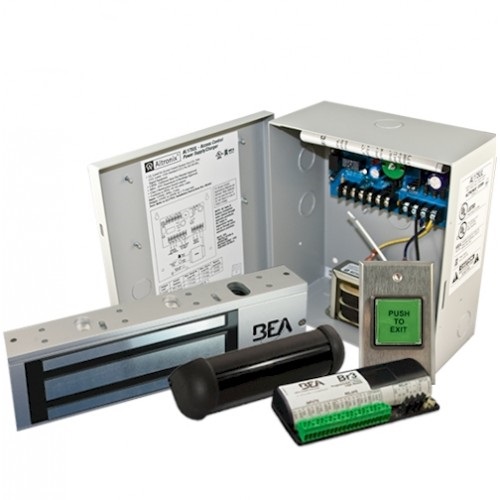 10ACP6DS BEA Access Control Pack 600lb Mag Lock w/door switch & 10R2E