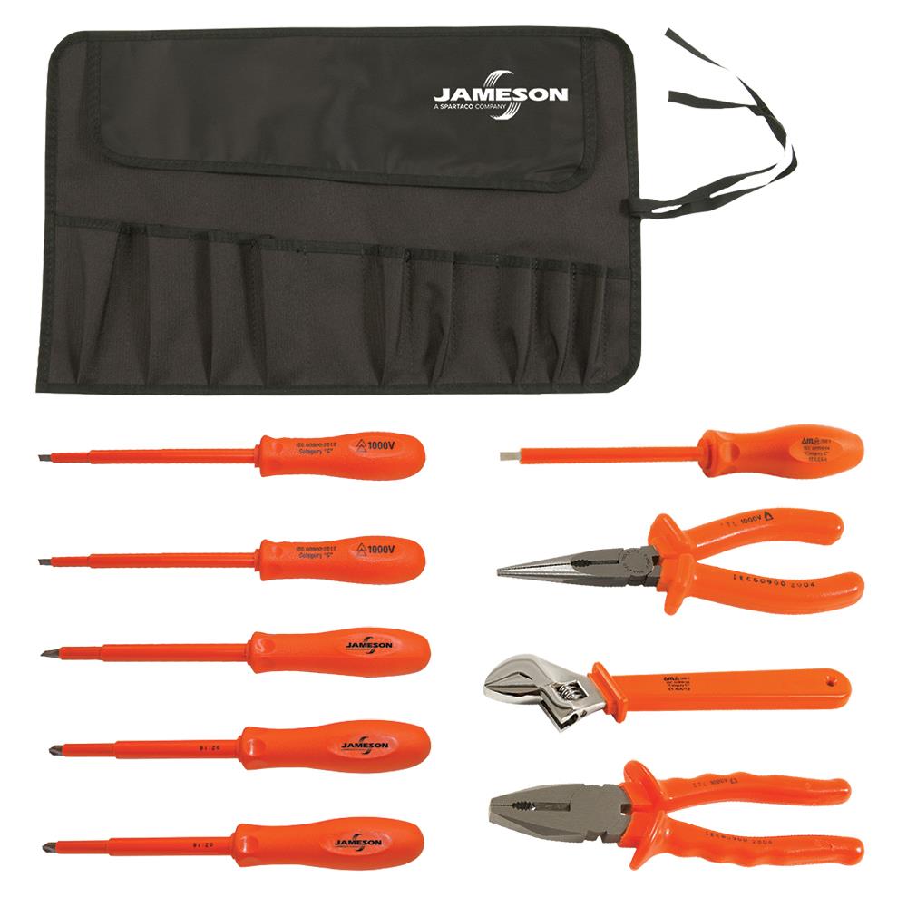 Jameson 9-Piece Household Tool Set with Soft Case