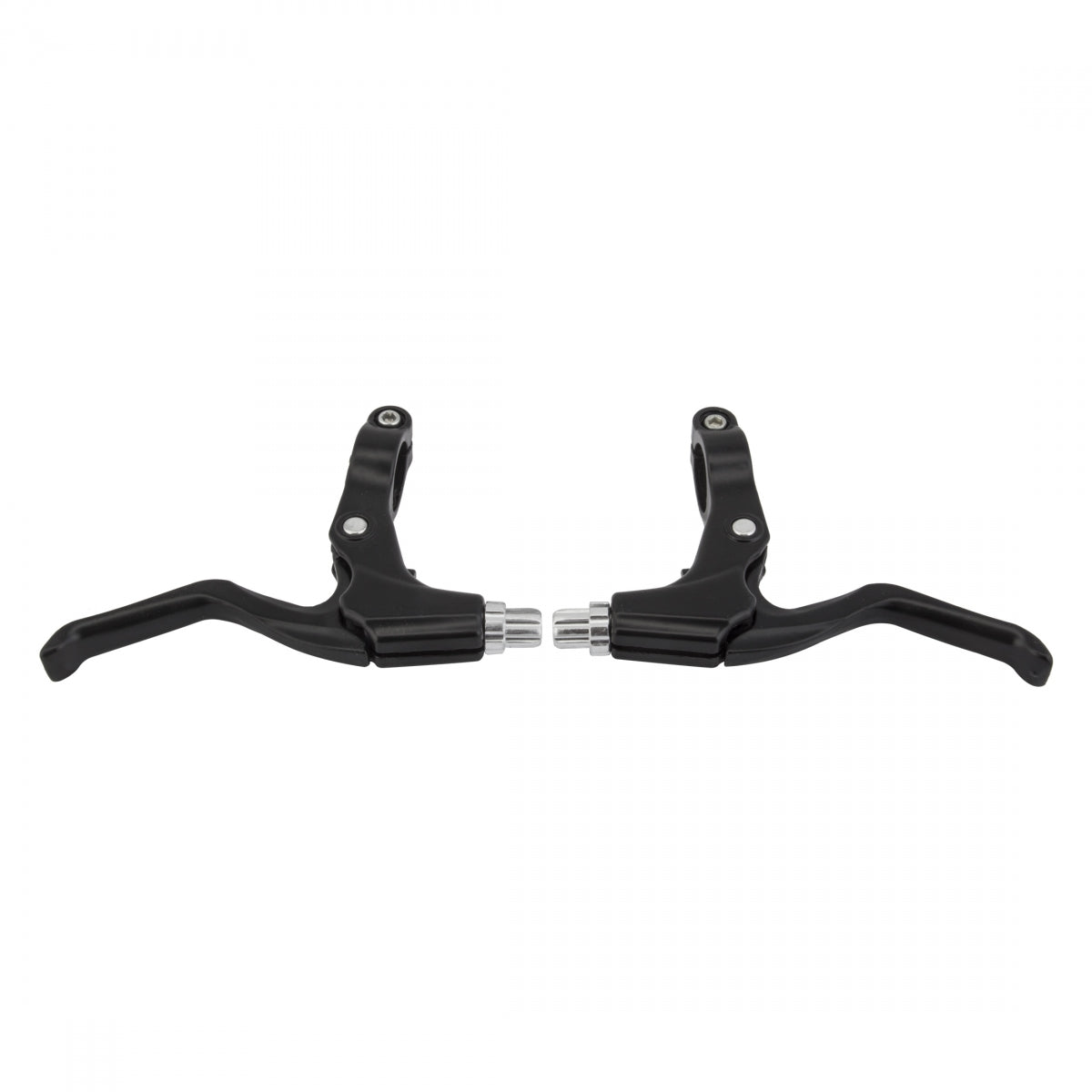 Clarks 2B11 V-Brake Levers Black Pair Hinged Clamp For Easy Installation