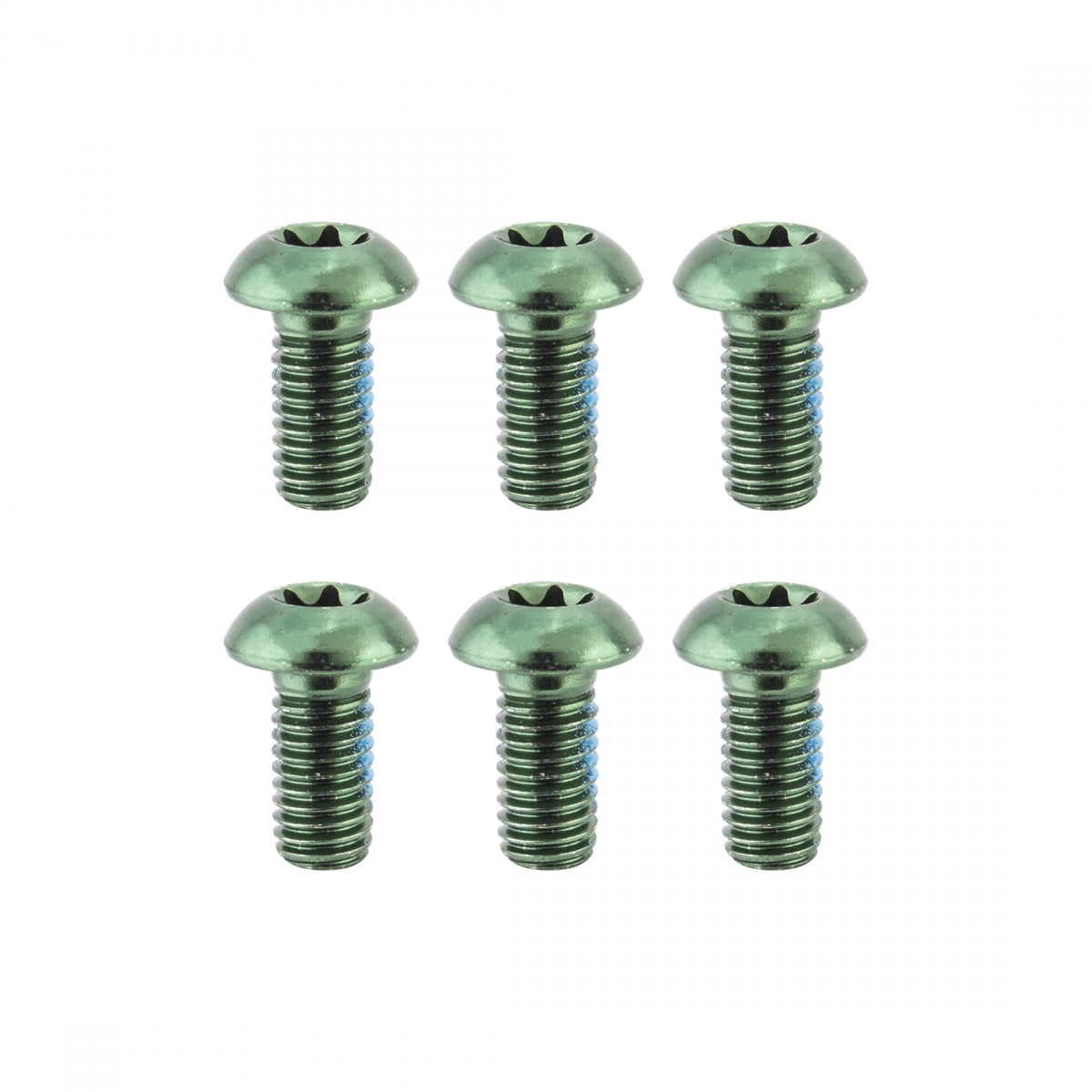 Clarks Anodized Rotor Bolts Set of 6 Bolts M5x10mm