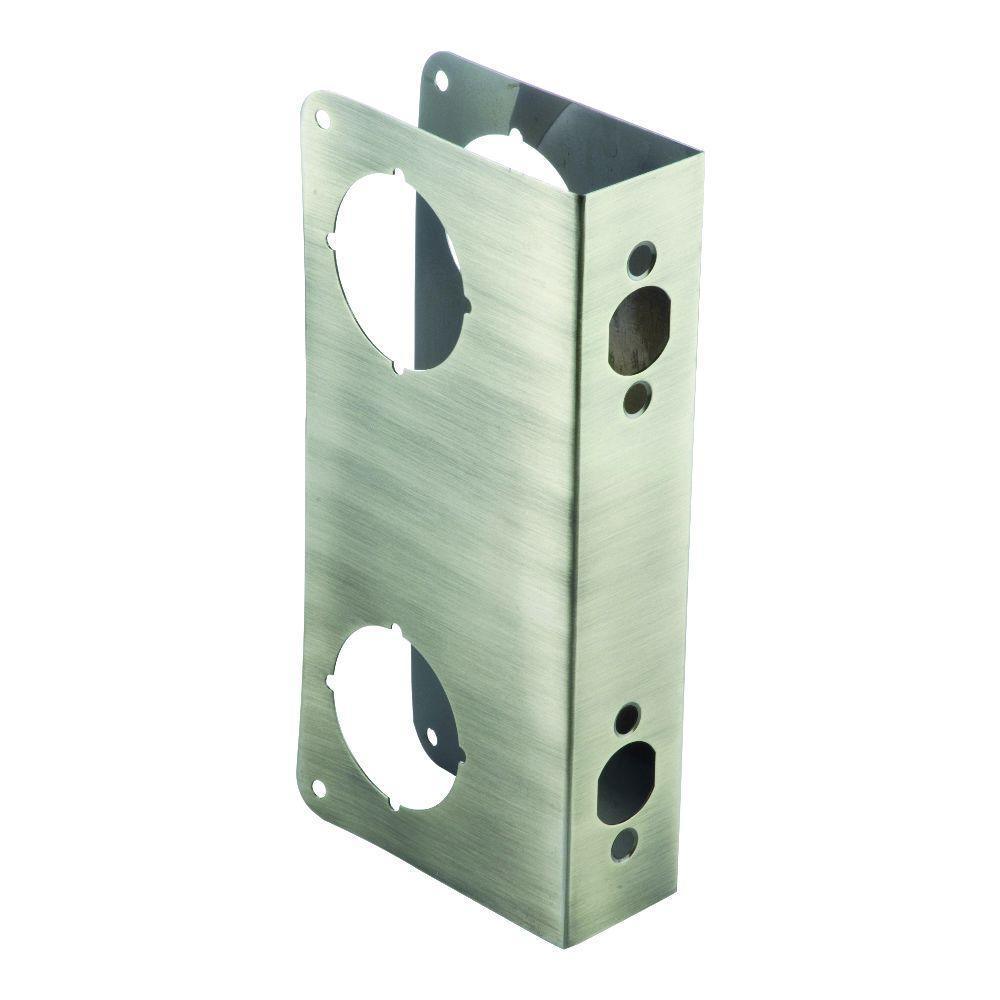 2-3/4 in. x 1-3/4 in. Stainless Steel Door Reinforcer