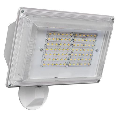 Amax Lighting 3500-Lumen 250-Watt EQ White Integrated LED Dusk-to-Dawn Floodlight