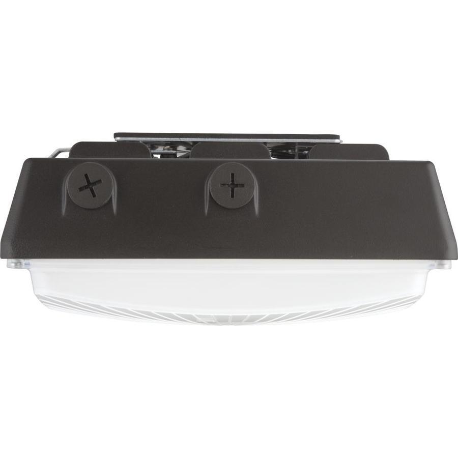 Lithonia Lighting 4500-Lumen Bronze Integrated LED Canopy Light