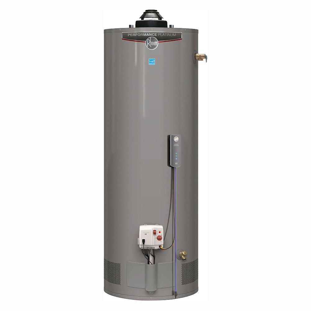 Performance Platinum 38 Gal. Tall 12 Year 40,000 BTU Natural Gas ENERGY STAR Tank Water Heater with WiFi Module Included