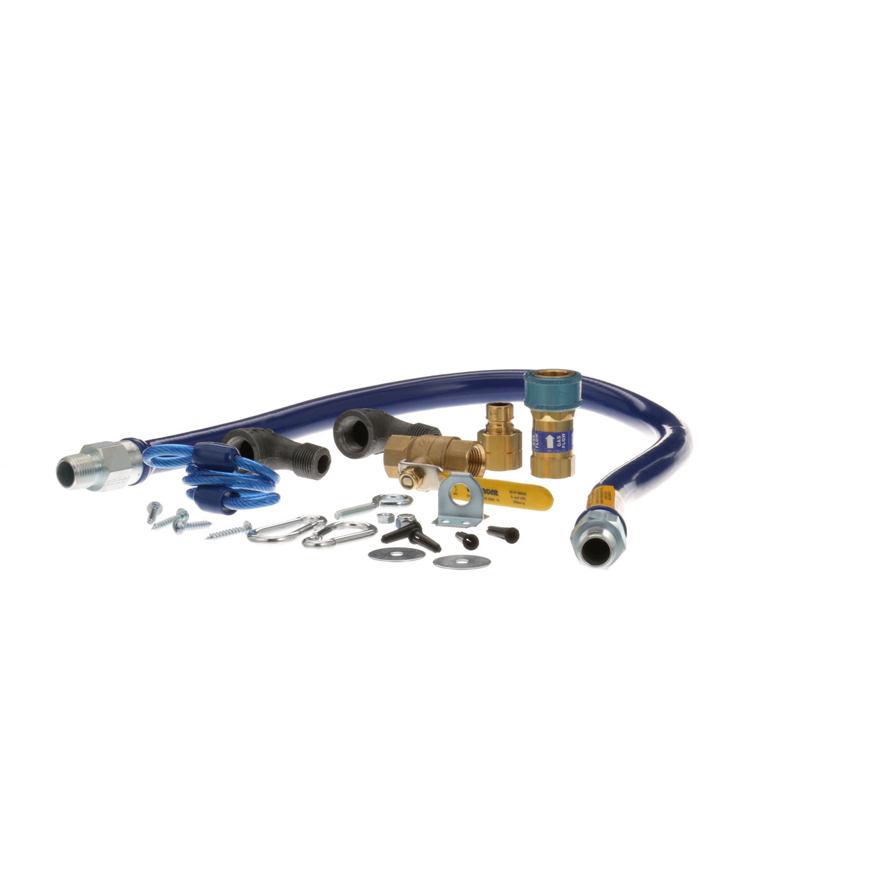 1650KIT36 - Dormont - 1/2 in x 36 in Blue Hose™ Deluxe Gas Hose Connector Kit