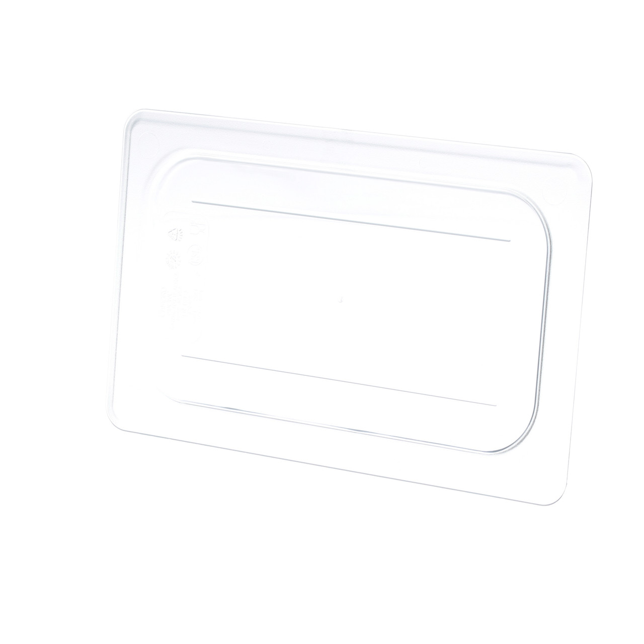 40CWC135 - Cambro - 1/4 Size Clear Camwear® Food Pan Cover