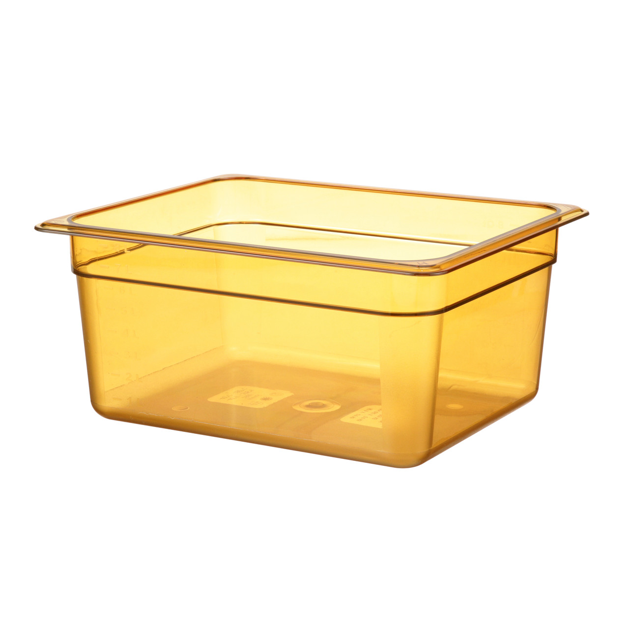 26HP150 - Cambro - 1/2 Size 6 in Amber H-Pan™ High Heat Food Pan