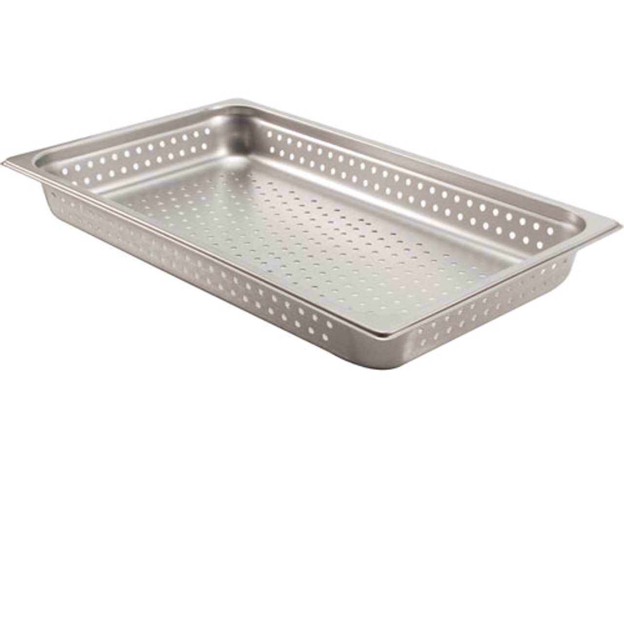 22112 - Browne - Full Size 2 1/2 in Perforated Steam Table Pan