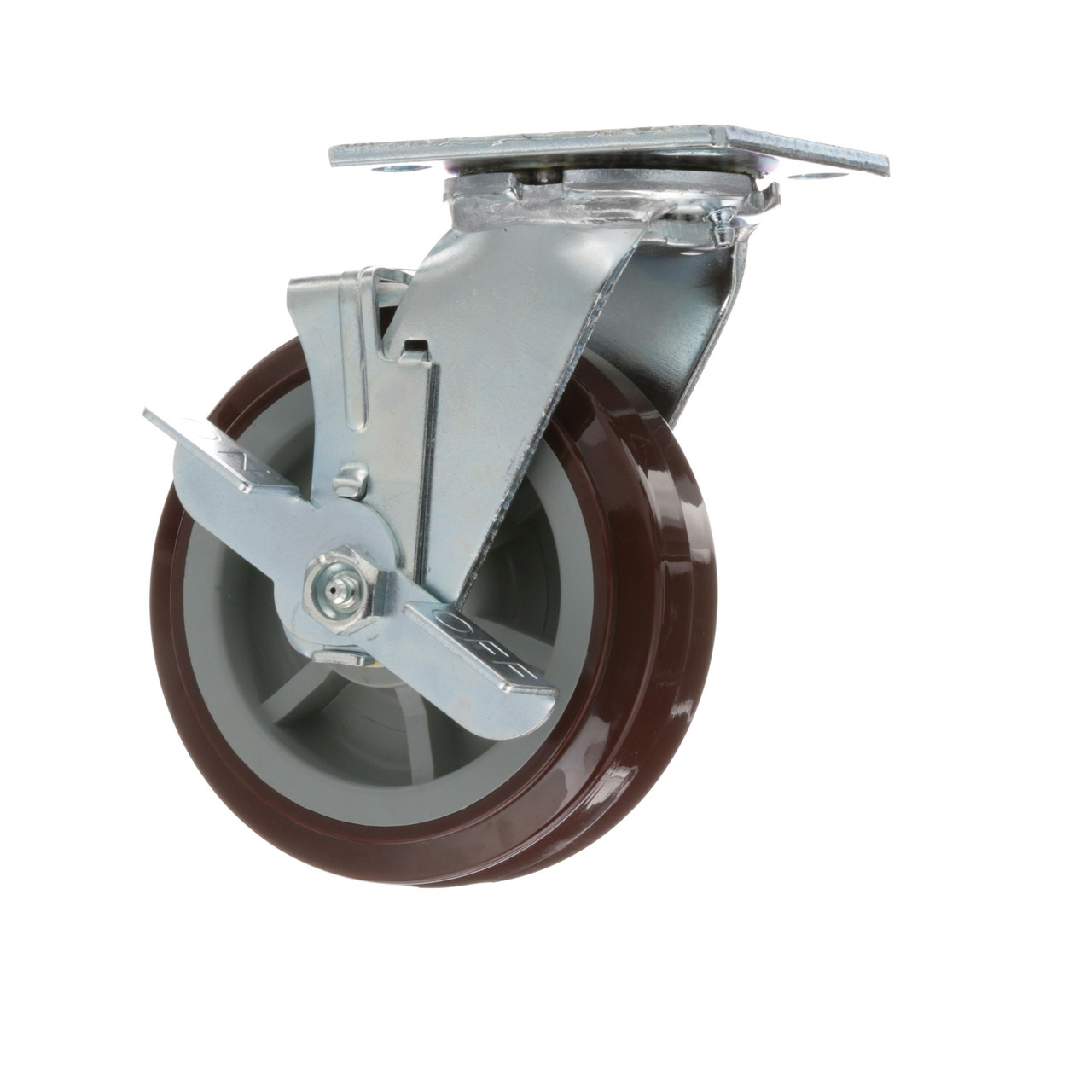 2391015 - Mavrik - 6 in Swivel Plate Caster with Brake