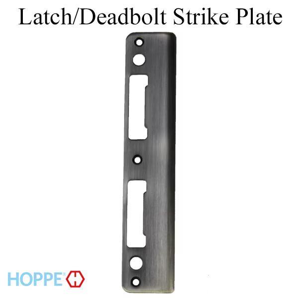 Antique Nickle Latch and Deadbolt Strike 2127427