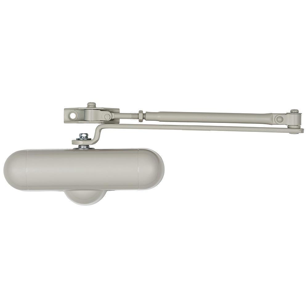 Heavy-Duty Ivory Residential Door Closer