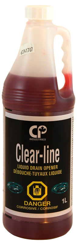 CPI 2464012 Drain Opener, Liquid, Red, 1 L