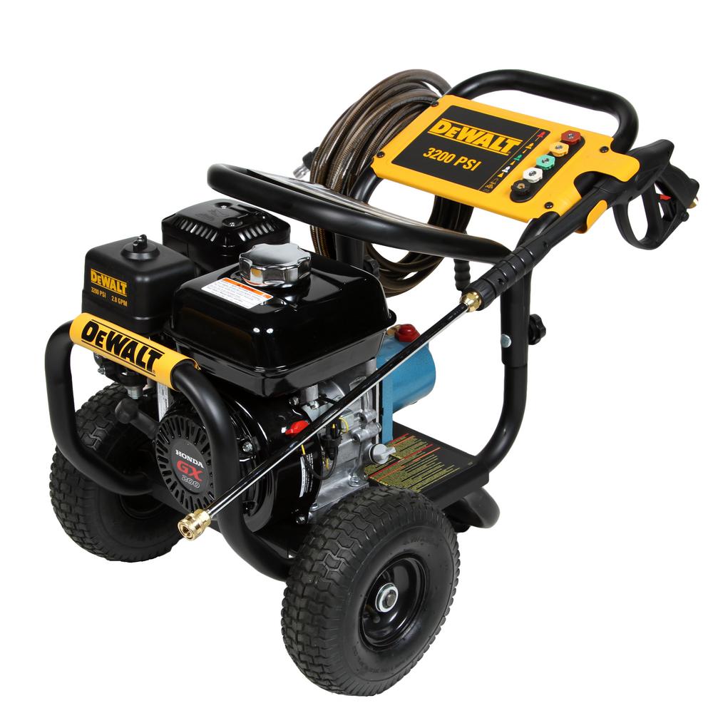 DEWALT 3200 PSI 2.8 GPM Gas Pressure Washer Powered by HONDA