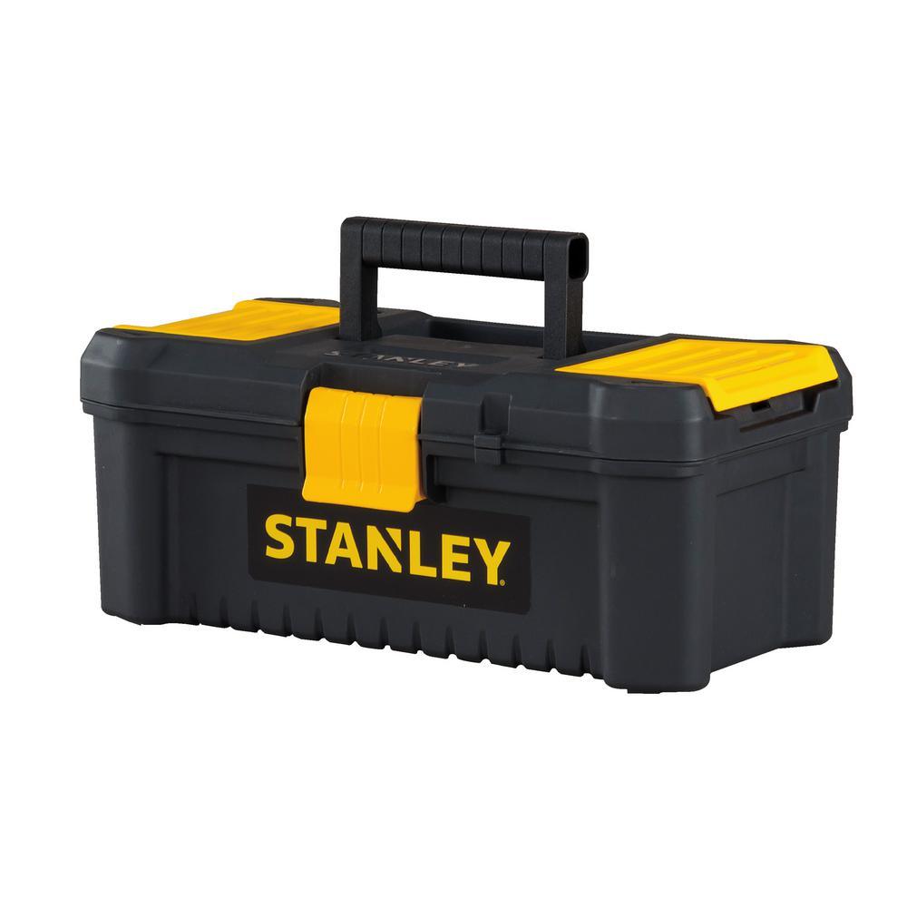 12-1/2 in. 1 Gallon Essential Tool Box with Lid Organizers