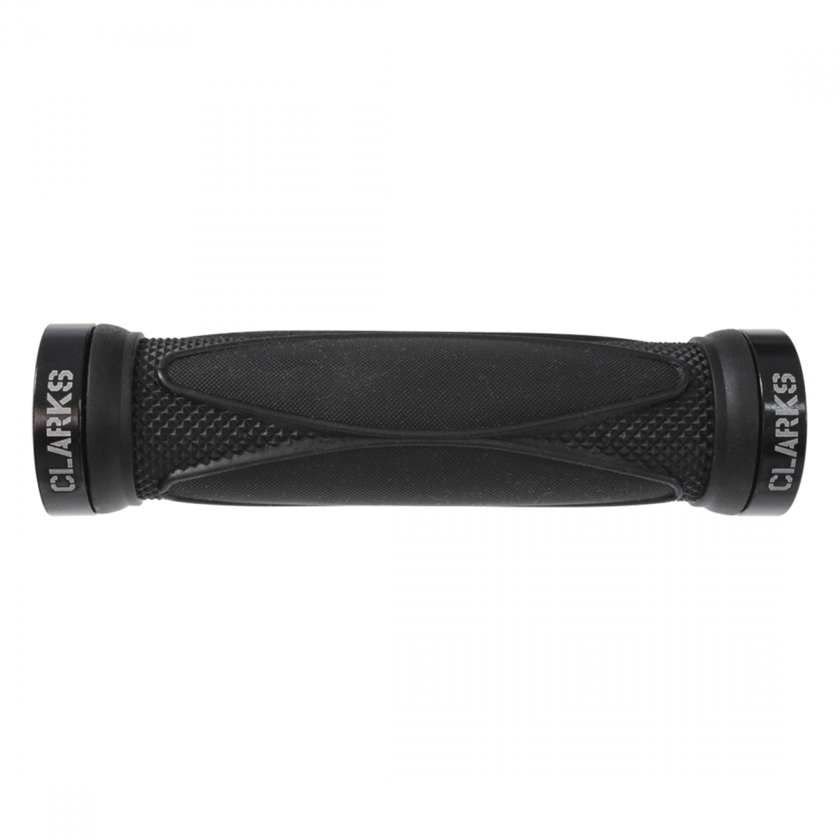 Clarks 202 Lock-On Grips Dual Lock On Black/Black 130mm