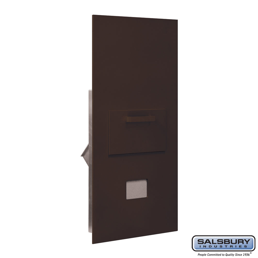 Bronze Rear Loading Collection Unit for 7 Door High 4B+ Mailbox Units
