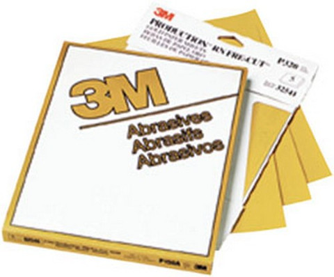 3M 9" X 11" P100A Production Resinite Gold Sheet (2548)
