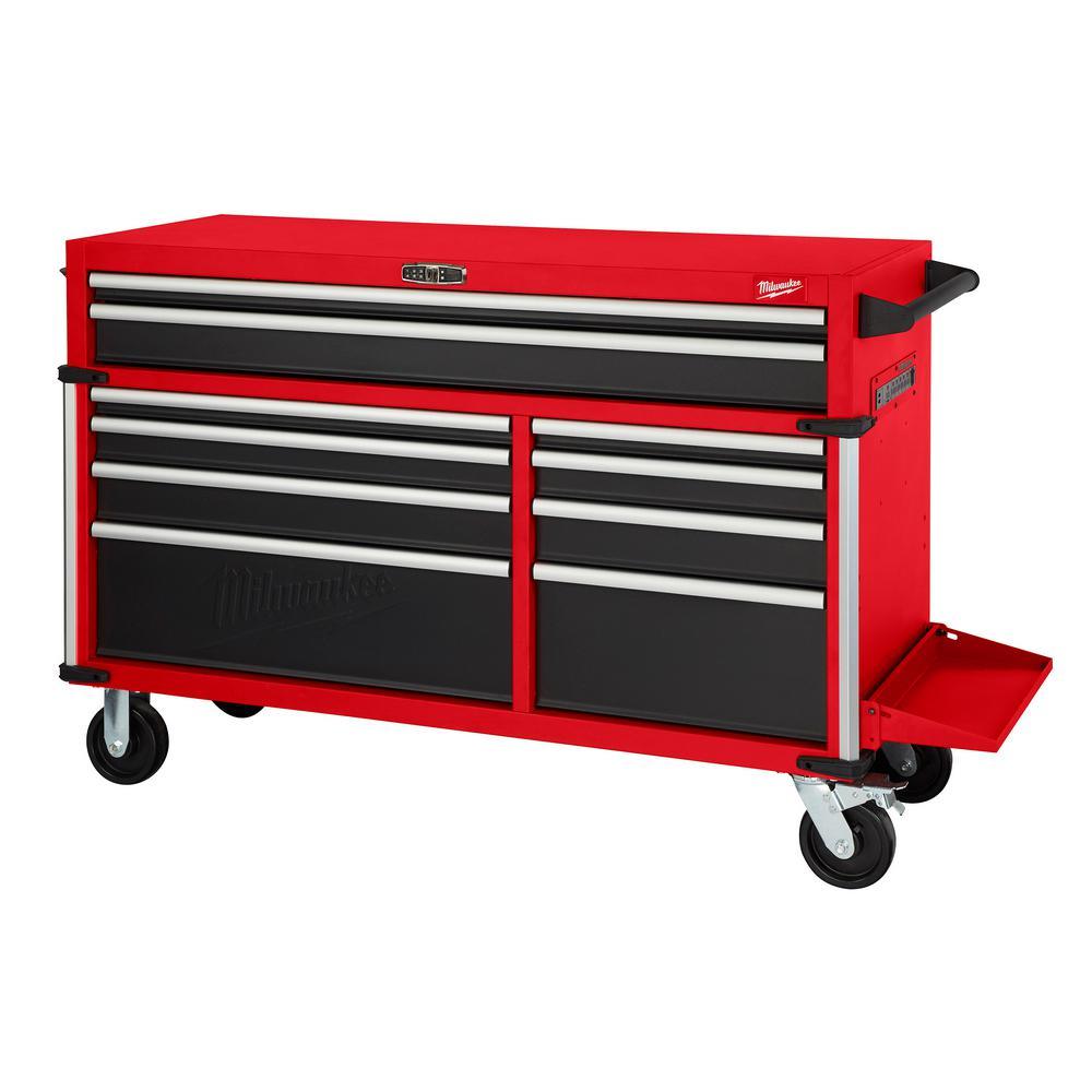 High Capacity 56 in. 10-Drawer Roller Cabinet Tool Chest